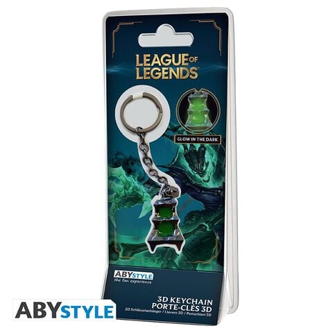 Porte Cles 3d Premium - League Of Legends - Lanterne De Thresh